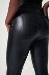 Leather Like Ankle Skinny Pant | Swank Boutique