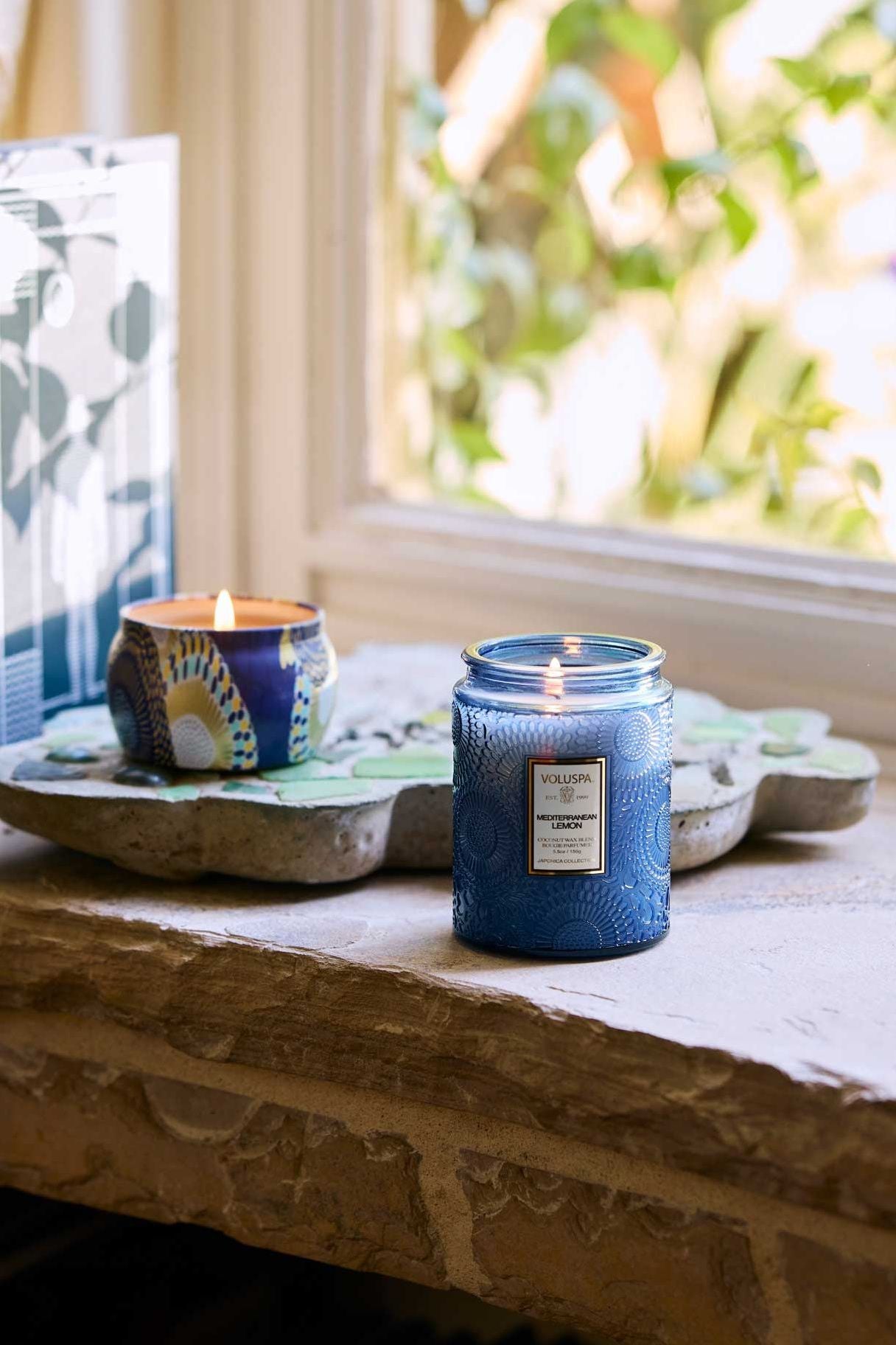 Mediterranean Lemon - Large Jar Candle | Swank Boutique
