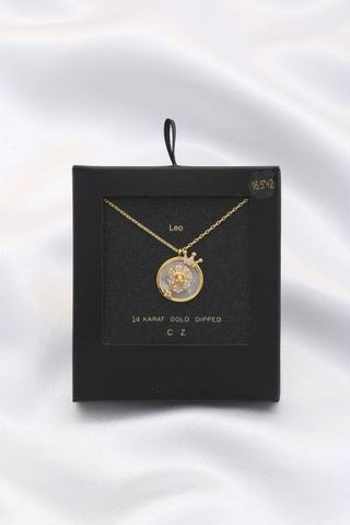 Leo Zodiac Pendant | Swank Boutique