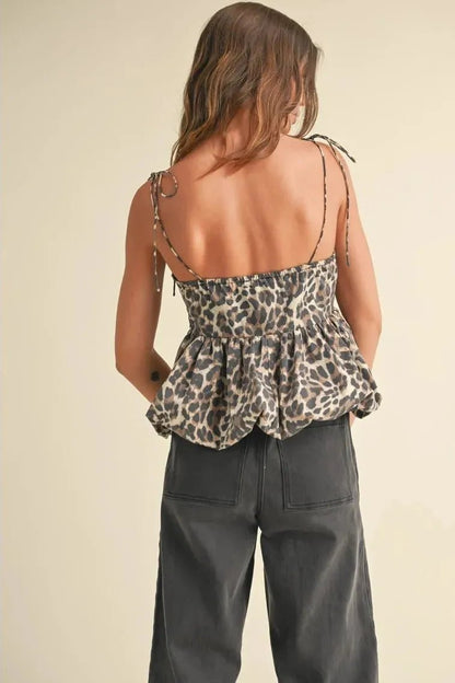 Leopard Print Top | Swank Boutique