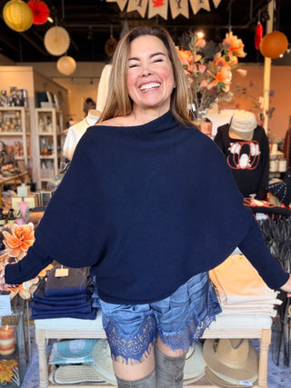 Mary Asymmetrical Sweater