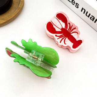 Red Lobster Hair Claw Clip | Swank Boutique