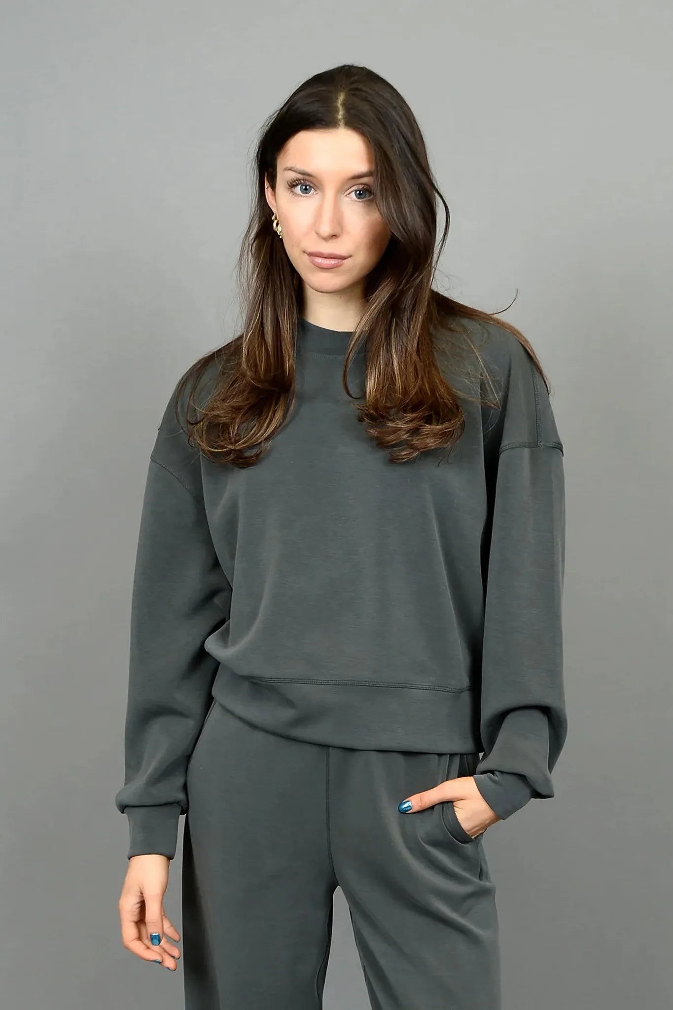 Lucie Super Soft Modal Pullover - DK Ivy | Swank Boutique