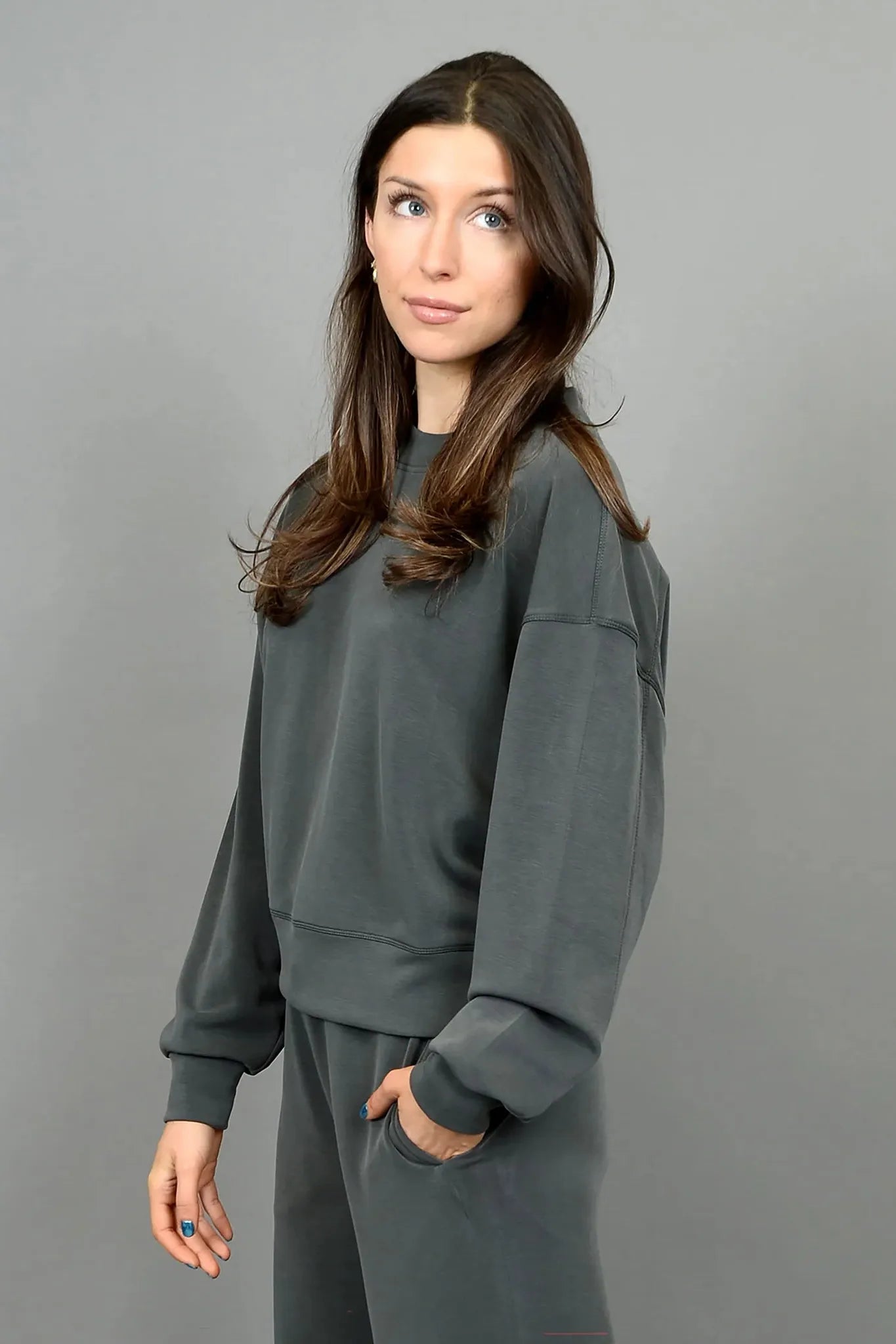 Lucie Super Soft Modal Pullover - DK Ivy | Swank Boutique