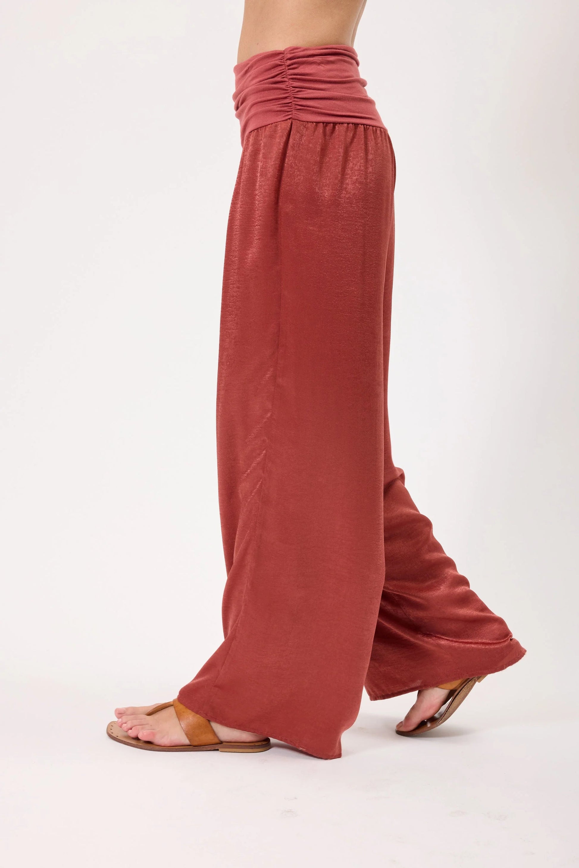 Lucy Pant - Nutmeg | Swank Boutique