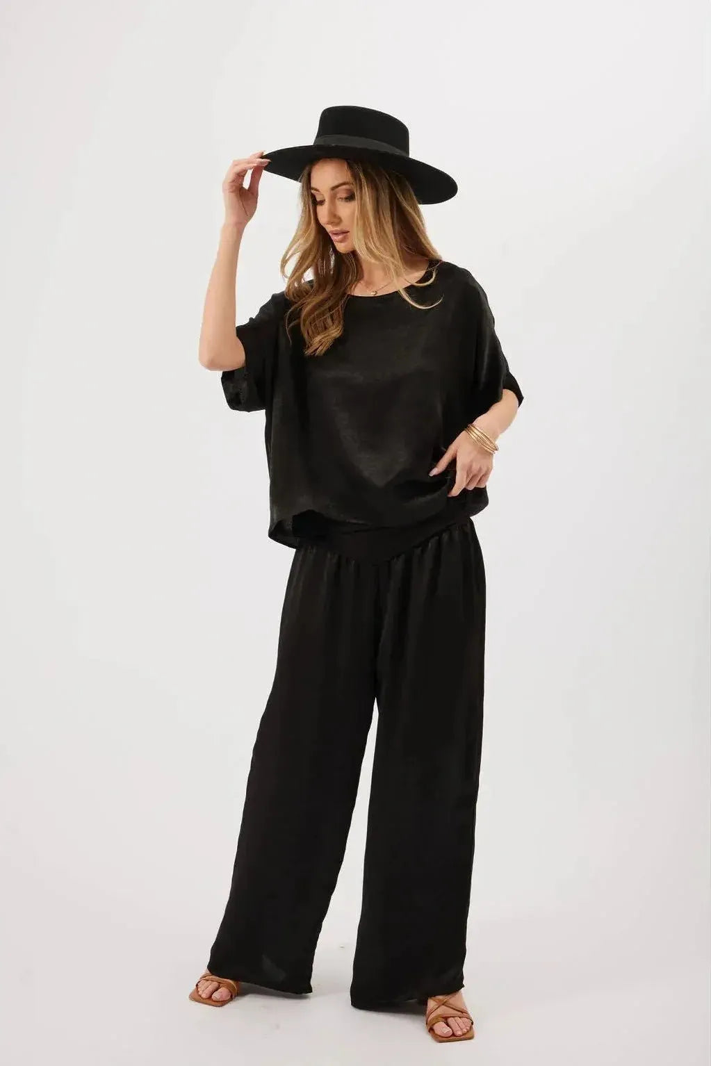 Lucy Pant - Black | Swank Boutique