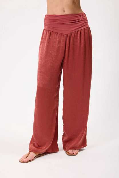 Lucy Pant - Nutmeg | Swank Boutique