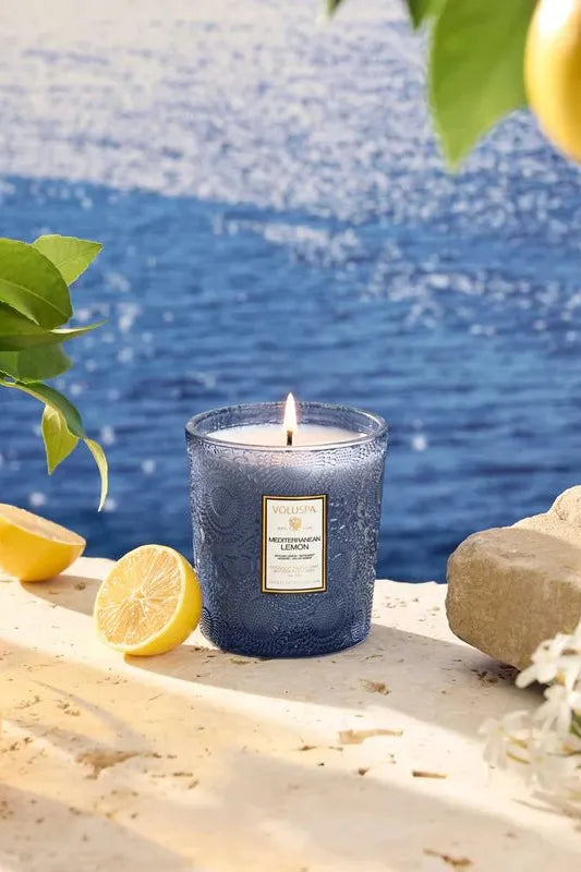 Mediterranean Lemon - Small Jar Candle | Swank Boutique