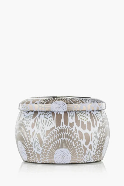 Petite Decorative Tin Candle - Mokara | Swank Boutique
