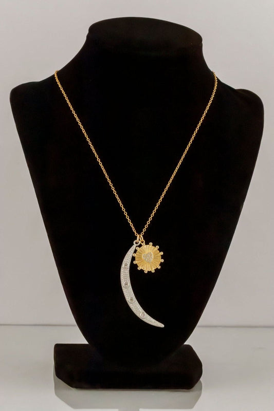 Moon Star Necklace | Swank Boutique