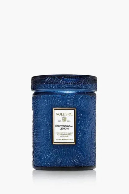 Mediterranean Lemon - Small Jar Candle | Swank Boutique