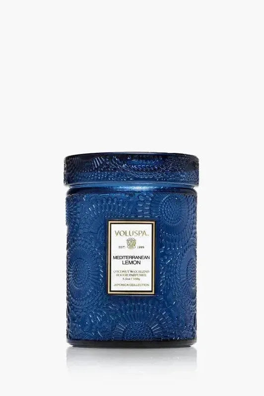 Mediterranean Lemon - Small Jar Candle | Swank Boutique