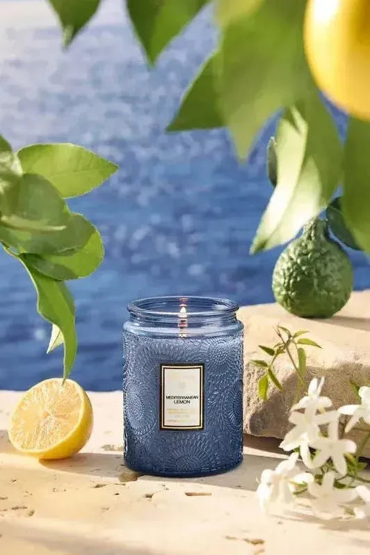 Mediterranean Lemon - Small Jar Candle | Swank Boutique