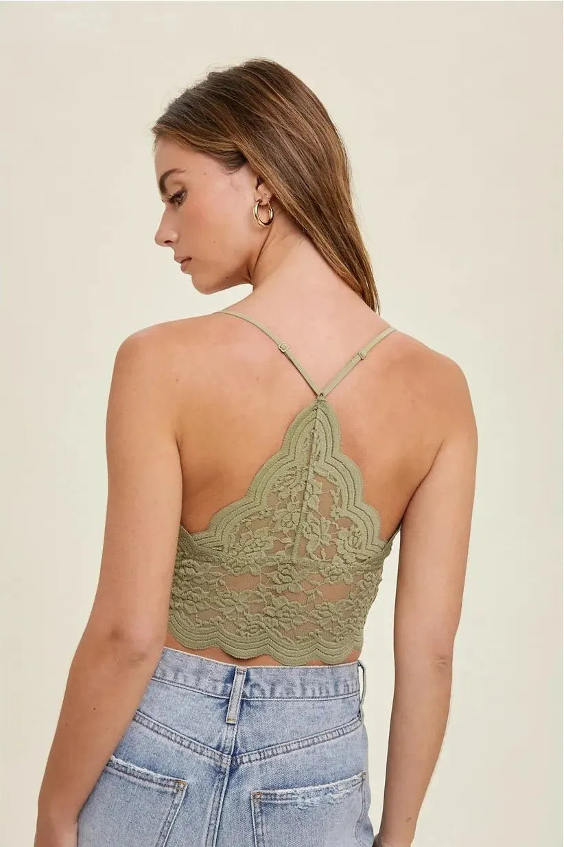 Casual Lace Bralette | Swank Boutique