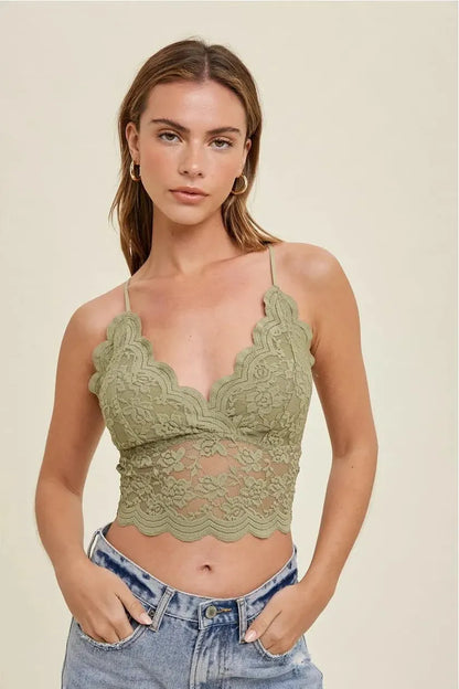 Casual Lace Bralette | Swank Boutique