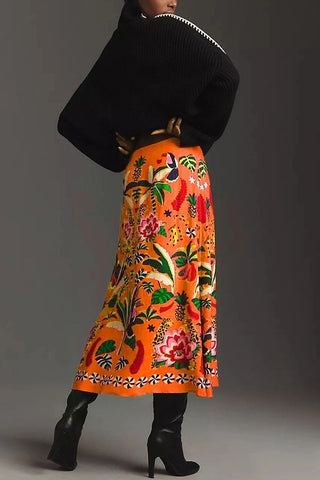 Tropical Vintage Skirt