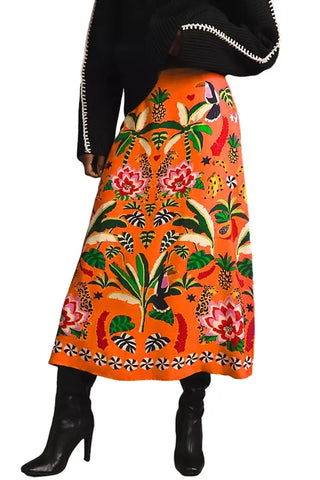 Tropical Vintage Skirt