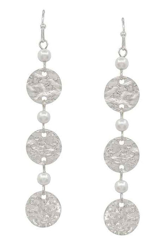 Circle Pearl Earrings (Copy) | Swank Boutique