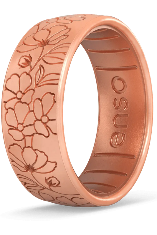 Etched Cherry Blossom Ring (Copy) | Swank Boutique