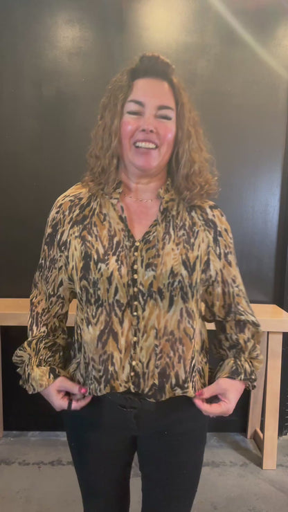 Tamara Printed Blouse