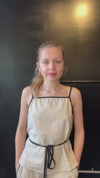 Sadie Linen Top