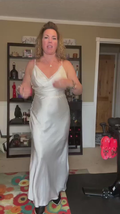 Surplice Maxi Dress