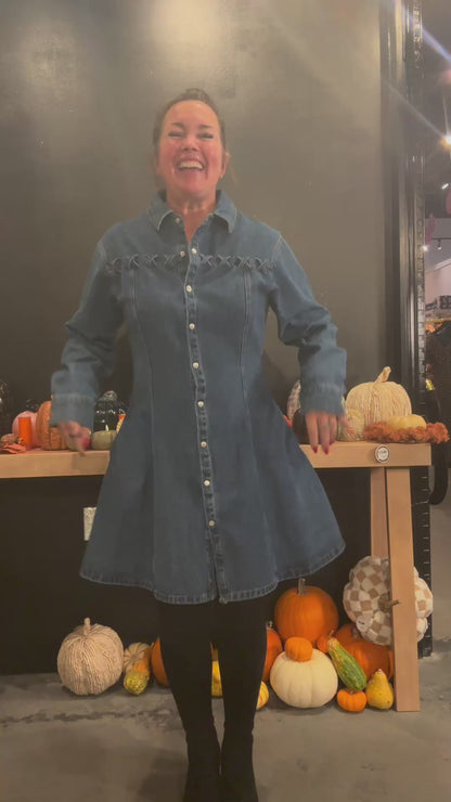 Denim Mini Dress
