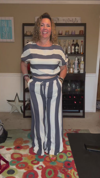 Astoria Striped Trousers