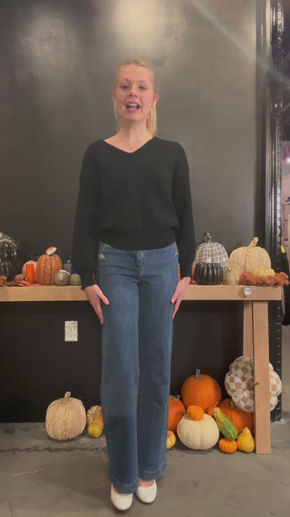 Wide Leg Drape Trousers