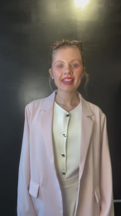 Blushing Pink Blazer