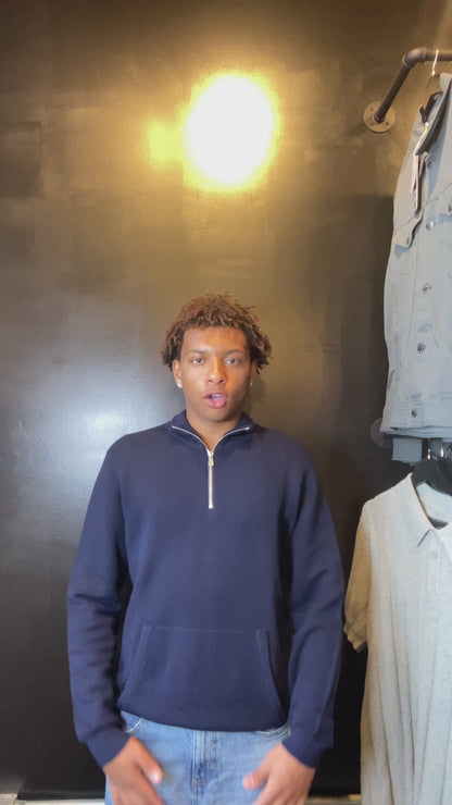 Napoli Quarter Zip Sweater