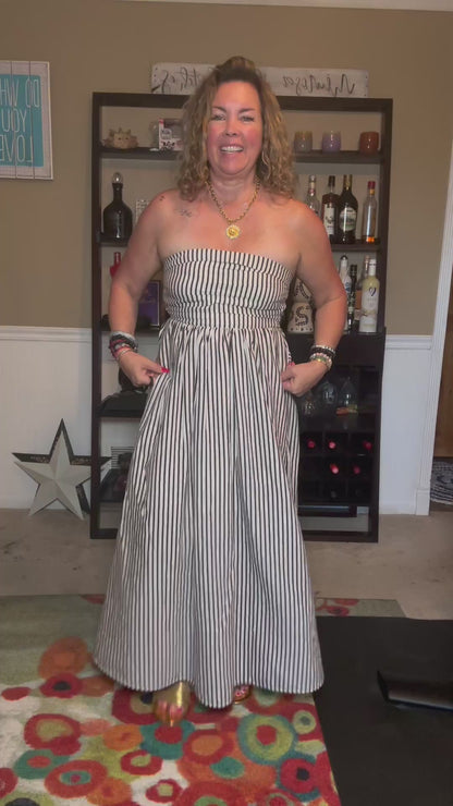 Luna Maxi Dress - Off White