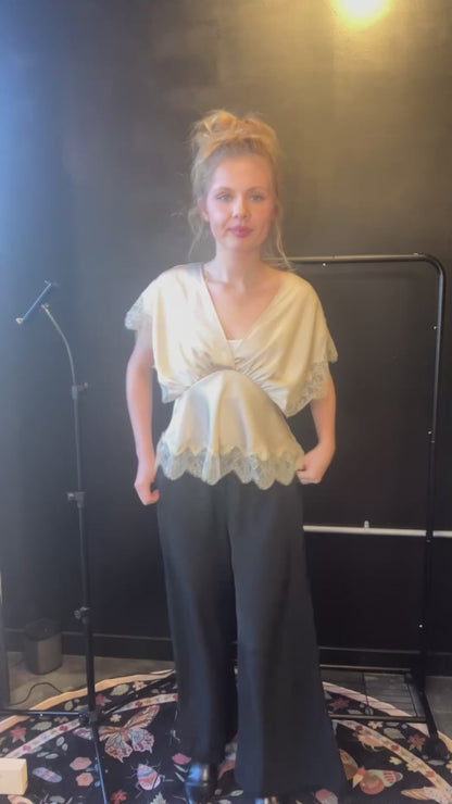Charlie Wide Leg Pants - Black