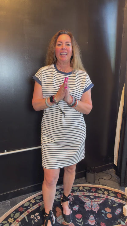 Beth Striped Dress