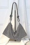 Diamante Slouch Purse | Swank Boutique