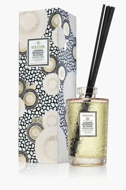 Jasmine Midnight Blooms - Reed Diffuser | Swank Boutique