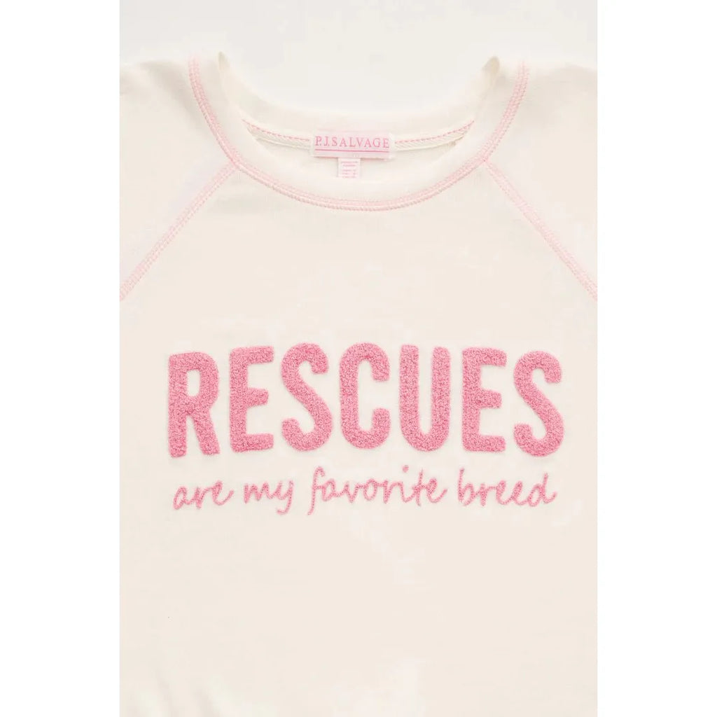 P.J. Salvage Rescues Are My Favorite Breed - Top | Swank Boutique