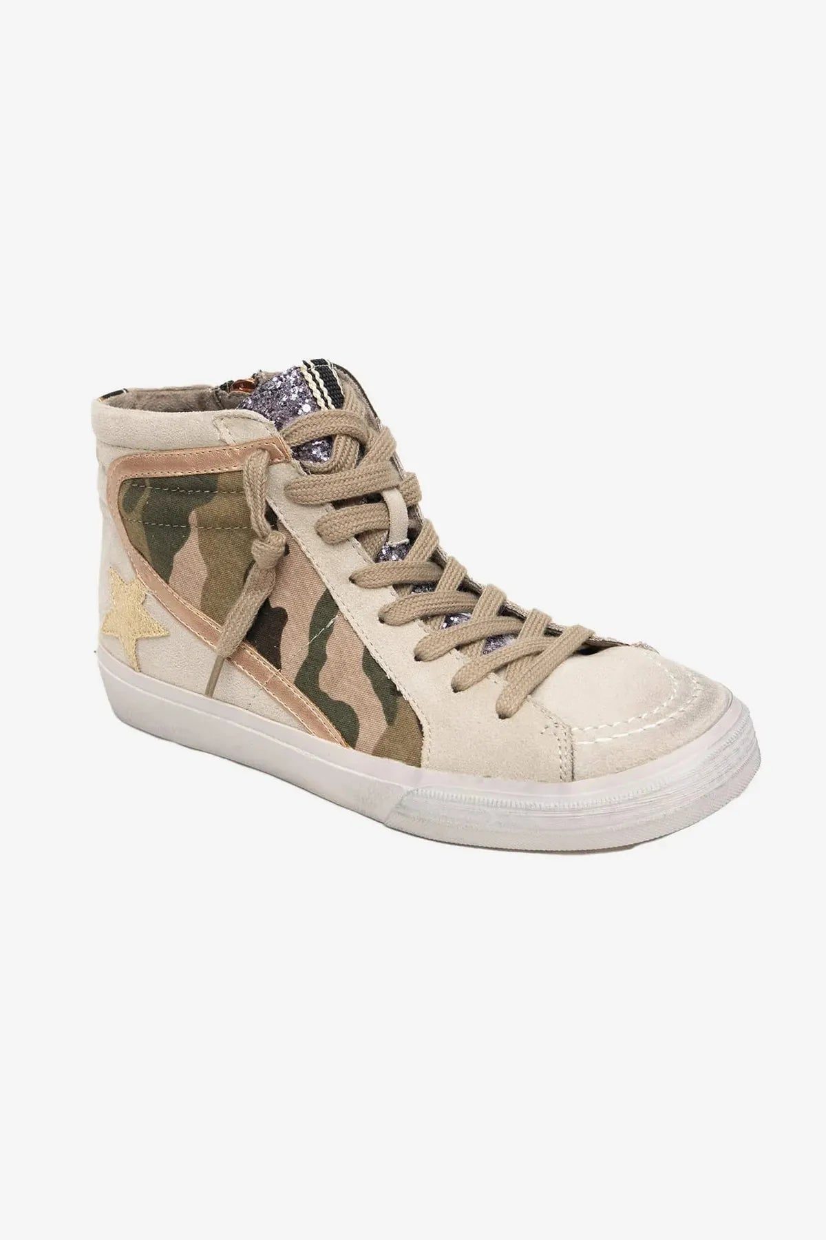 Roxanne Camo High Top | Swank Boutique