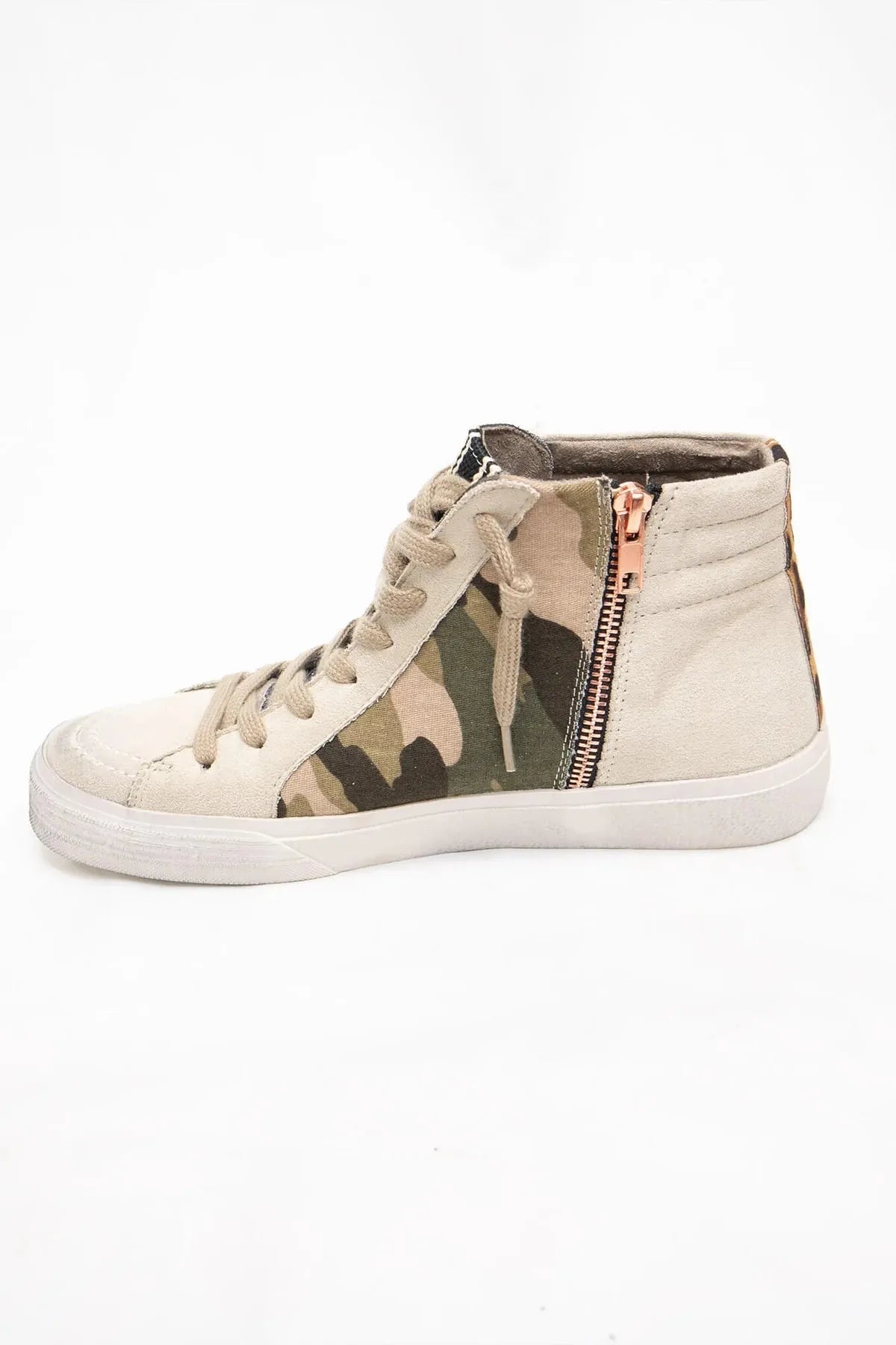 Roxanne Camo High Top | Swank Boutique