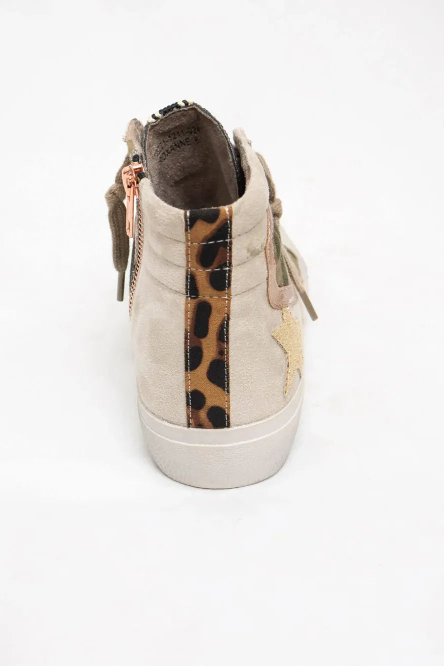 Roxanne Camo High Top | Swank Boutique