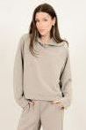 Pristine Modal Scuba Raglan LS Hoodie | Swank Boutique