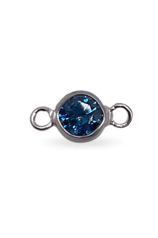 Sterling Silver Birthstone - September | Swank Boutique