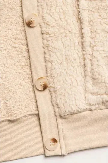 P.J. Salvage Shearling Cardigan | Swank Boutique