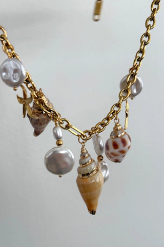 Shell Charm Necklace | Swank Boutique