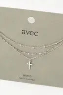 Mini Cross Necklace | Swank Boutique