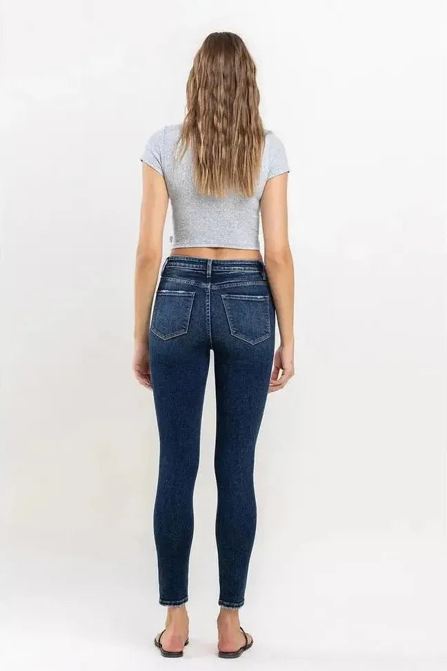 Jessica Distressed Ankle Skinny Jean | Swank Boutique