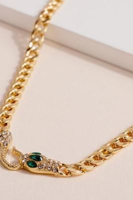 Snake Head Necklace | Swank Boutique