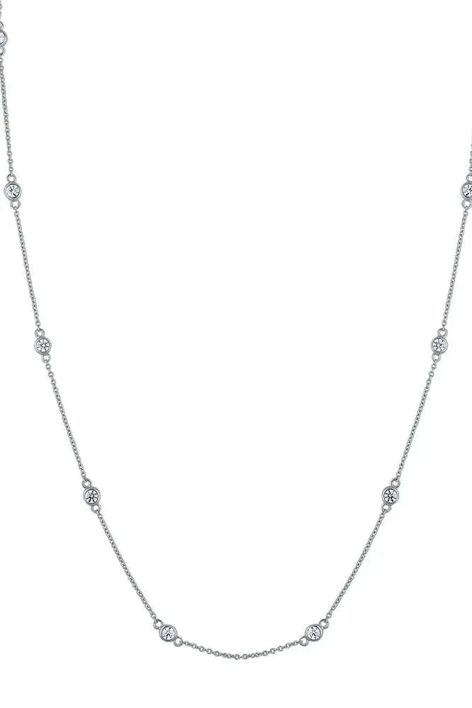 Sterling Silver 24" Necklace | Swank Boutique