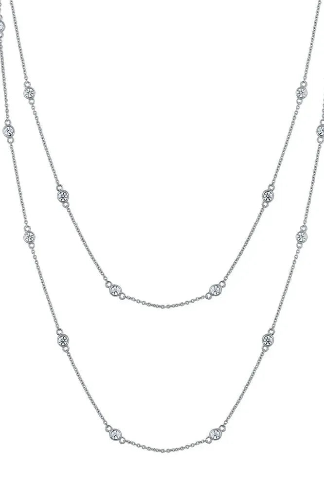 Sterling Silver 24" Necklace | Swank Boutique
