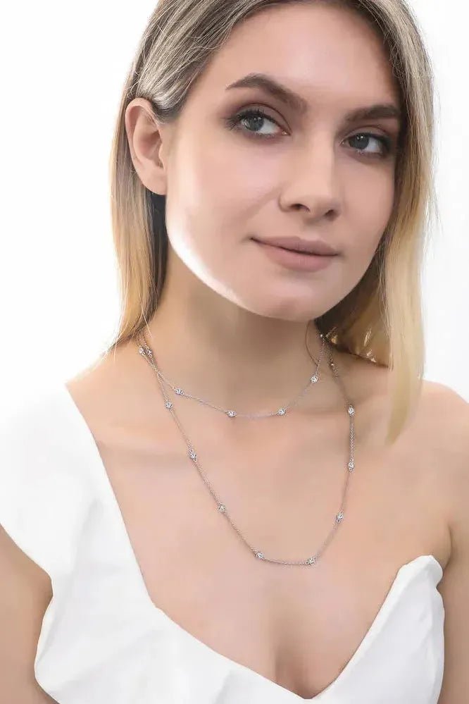 Sterling Silver 18" Necklace | Swank Boutique